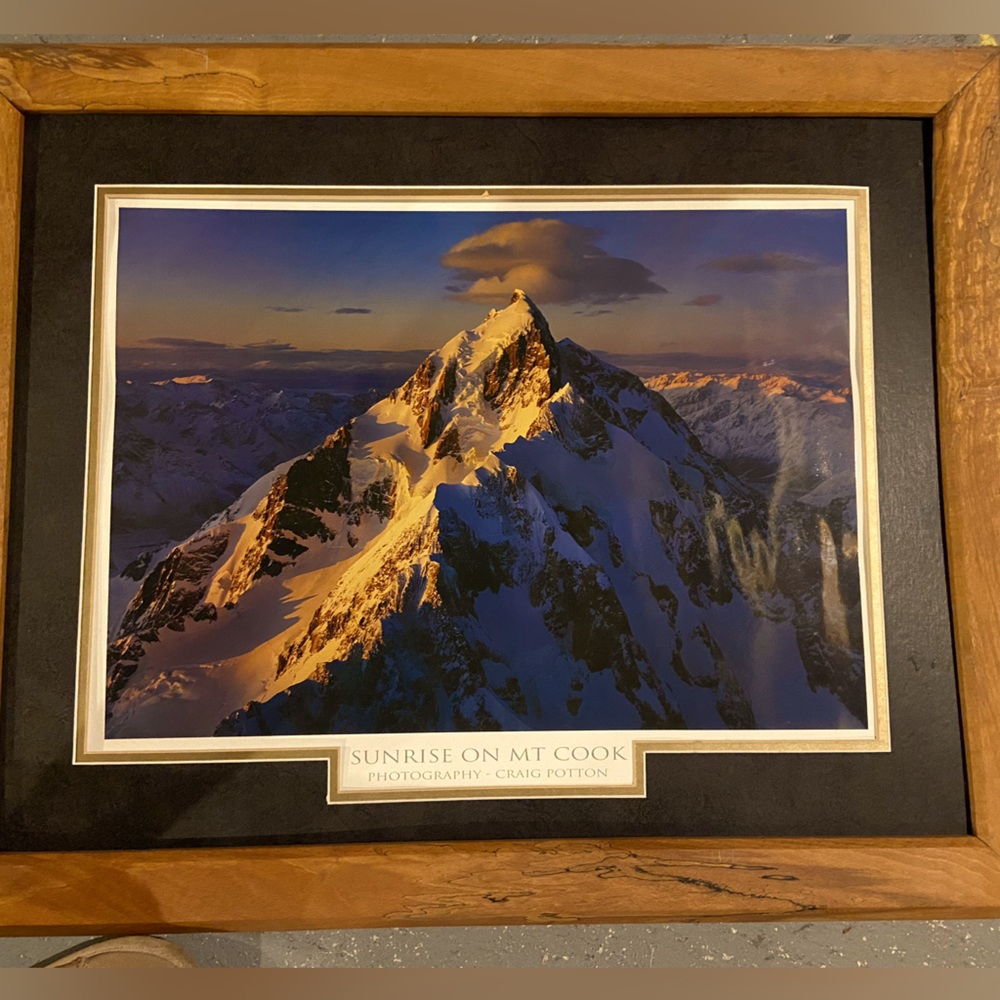 Sunrise on Mt Cook Framed Photograph
